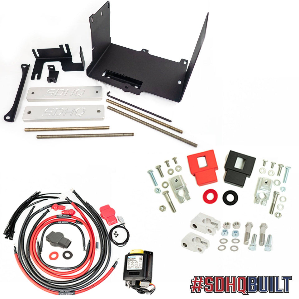 SDHQ Built Complete Dual Battery Kits