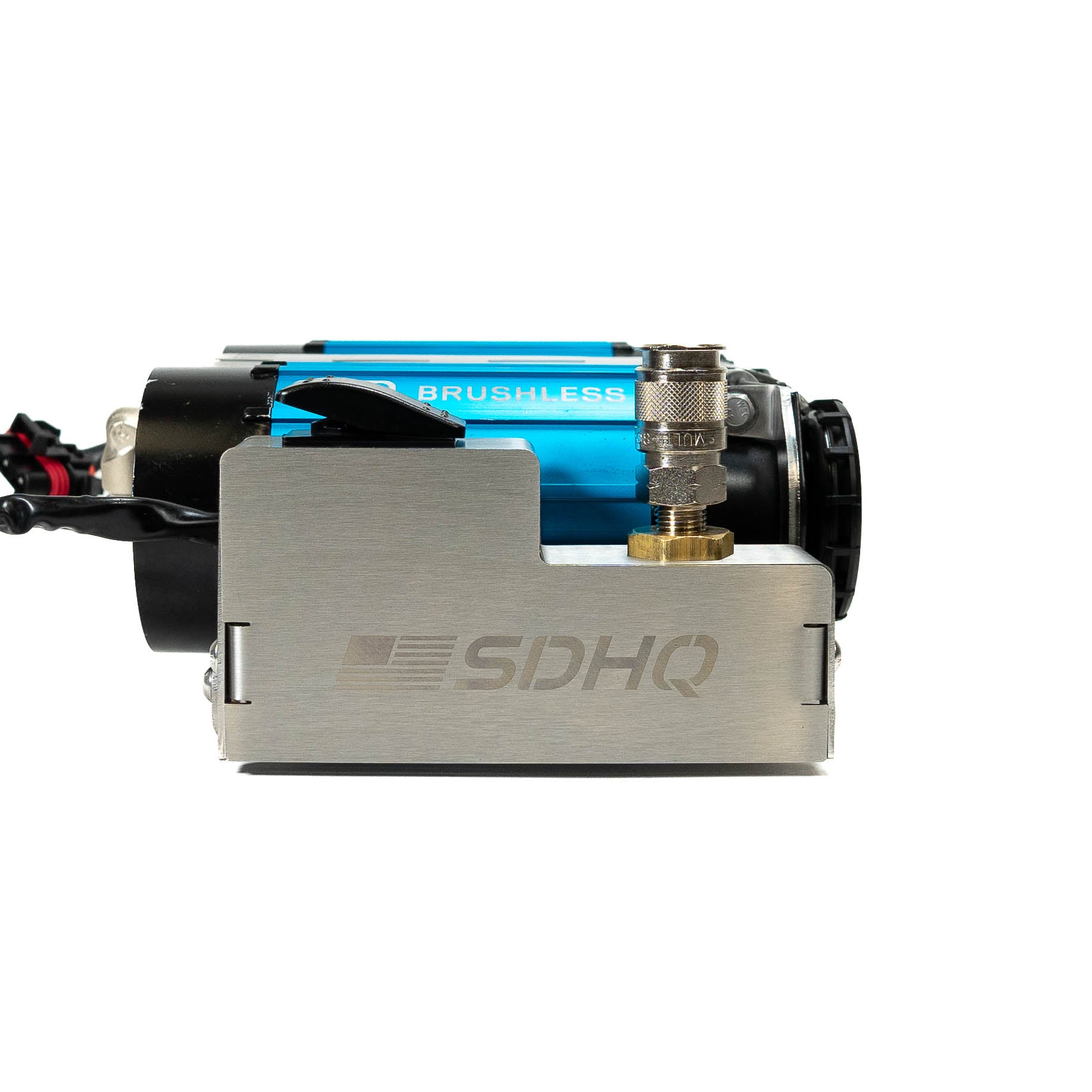 SDHQ Built Air Chuck & Switch Mount for Brushless ARB Twin Compressor