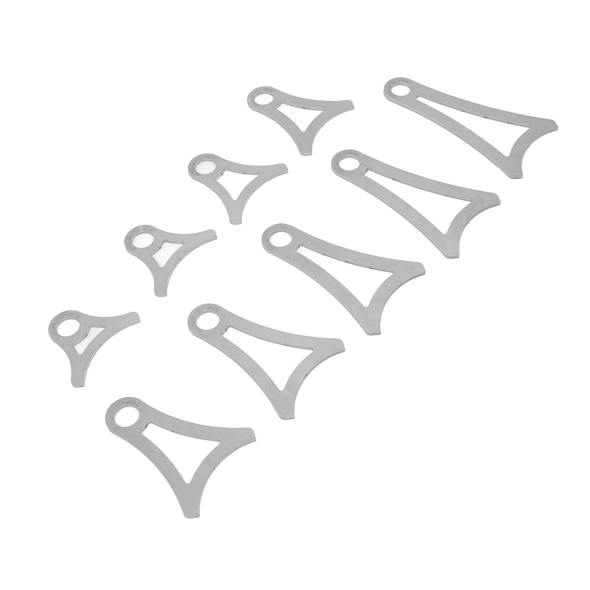 Universal SDHQ Built Stainless Steel Exhaust Hanger Tabs | For 4" Diameter Tubing