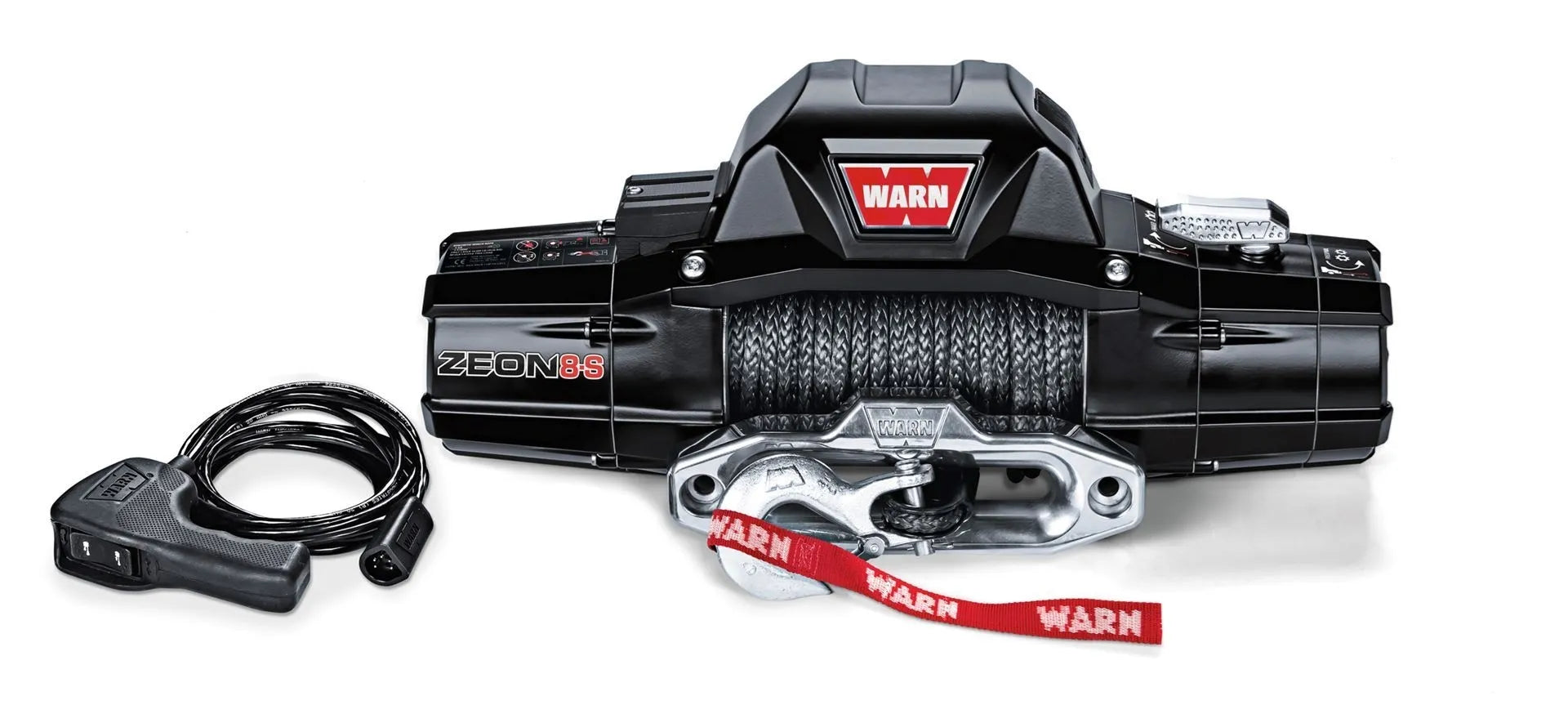 ZEON 8-S Winch W/Spydura Synthetic Rope