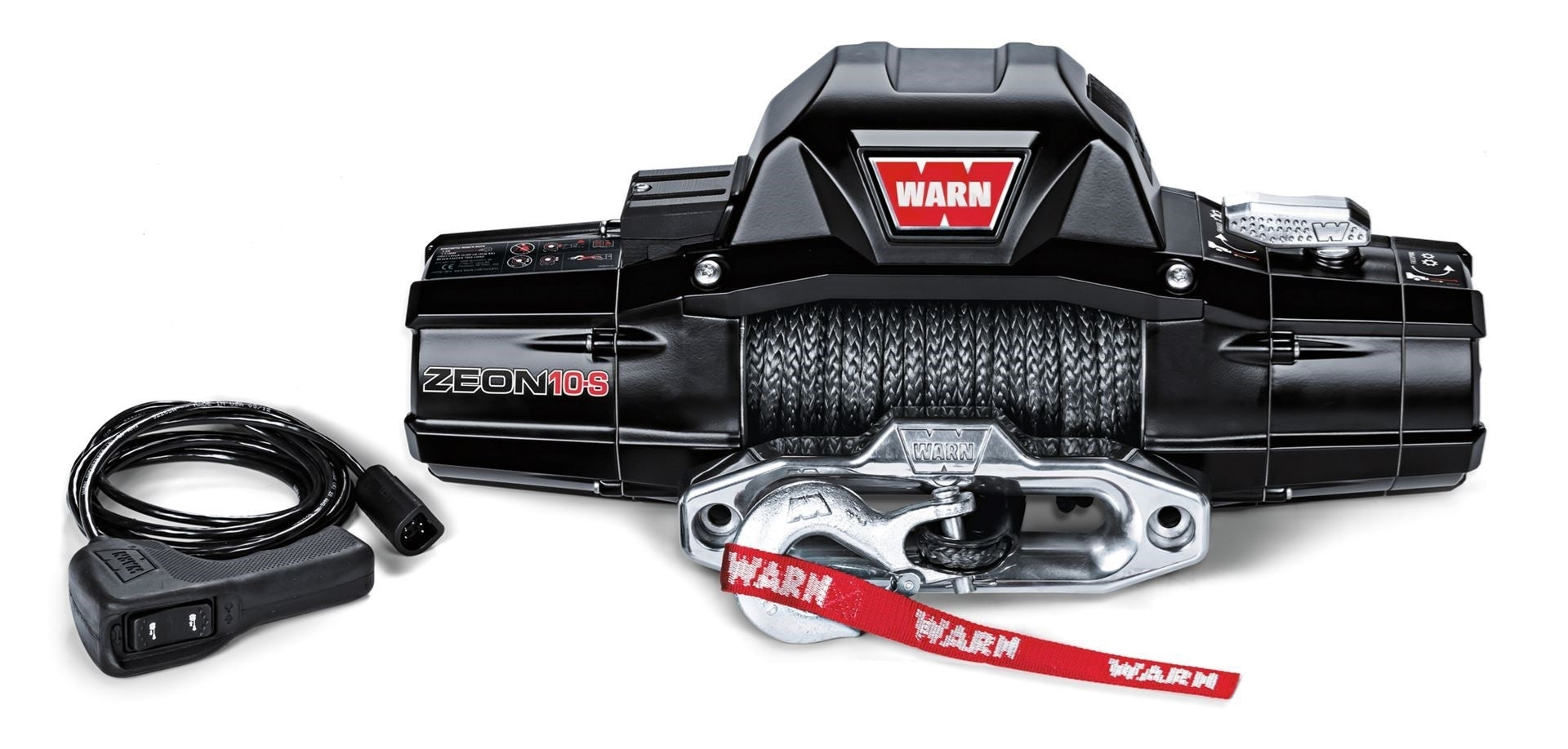 ZEON 10-S Winch w/Spydura Synthetic Rope