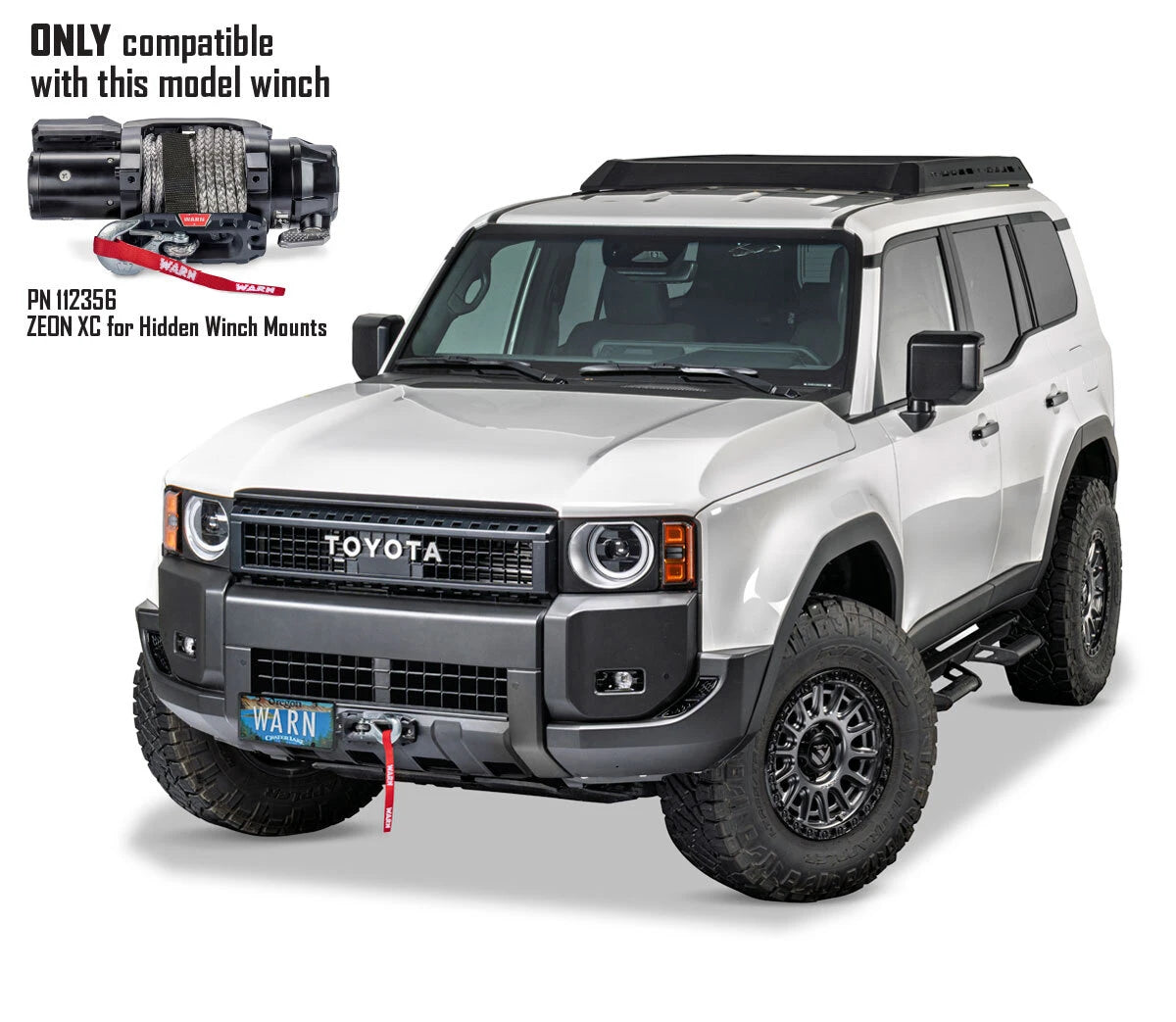 Fully Hidden Kit for 24-26 Toyota Land Cruiser - 112499