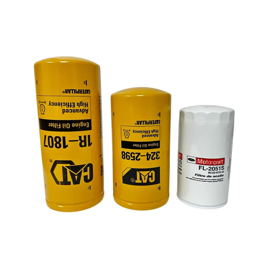 SPE Motorsport 2023+ 6.7L Powerstroke Oil Filter Housing Front View