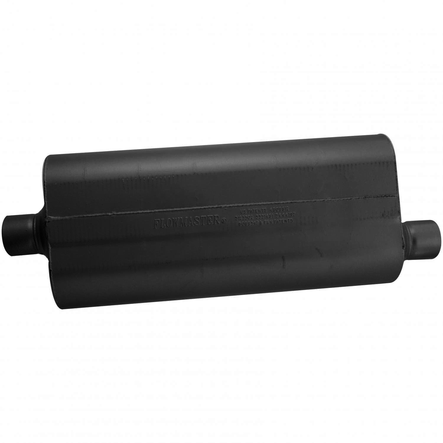 Flowmaster 70 Series Chambered Muffler Front View