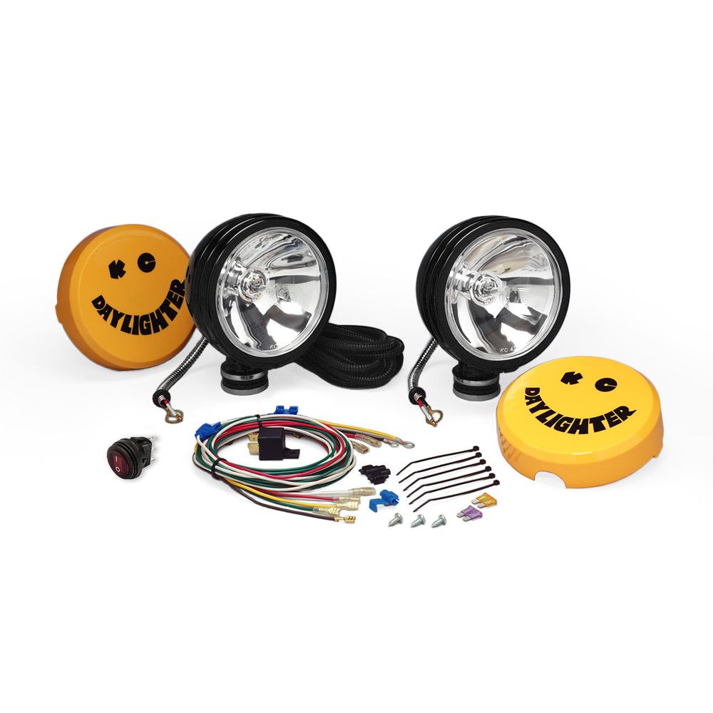KC HiLites 6" Daylighter Halogen Pair Pack System