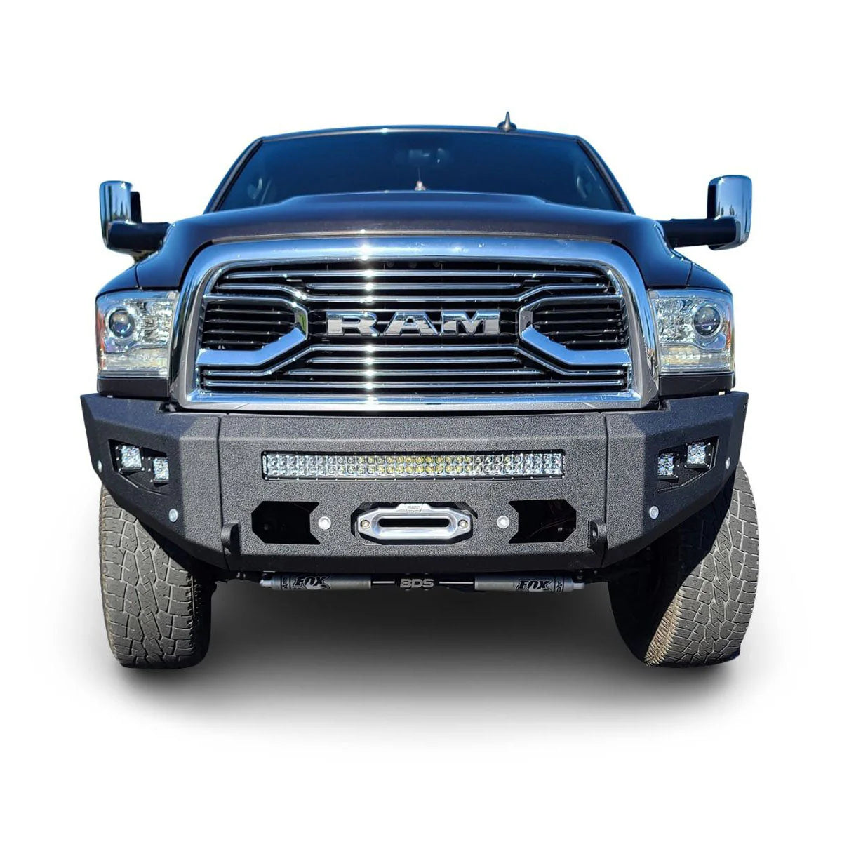 2010-2018 RAM 2500/3500 ATTITUDE FRONT BUMPER Front View