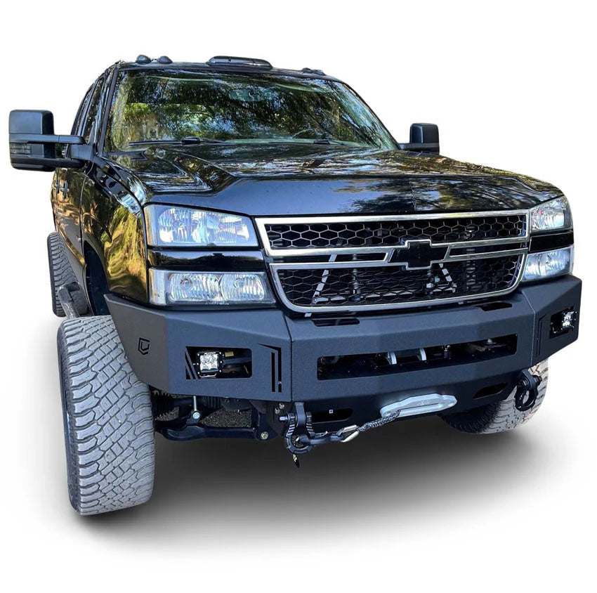 2003-2007 CHEVY SILVERADO 2500/3500 OCTANE FRONT WINCH BUMPER Front View