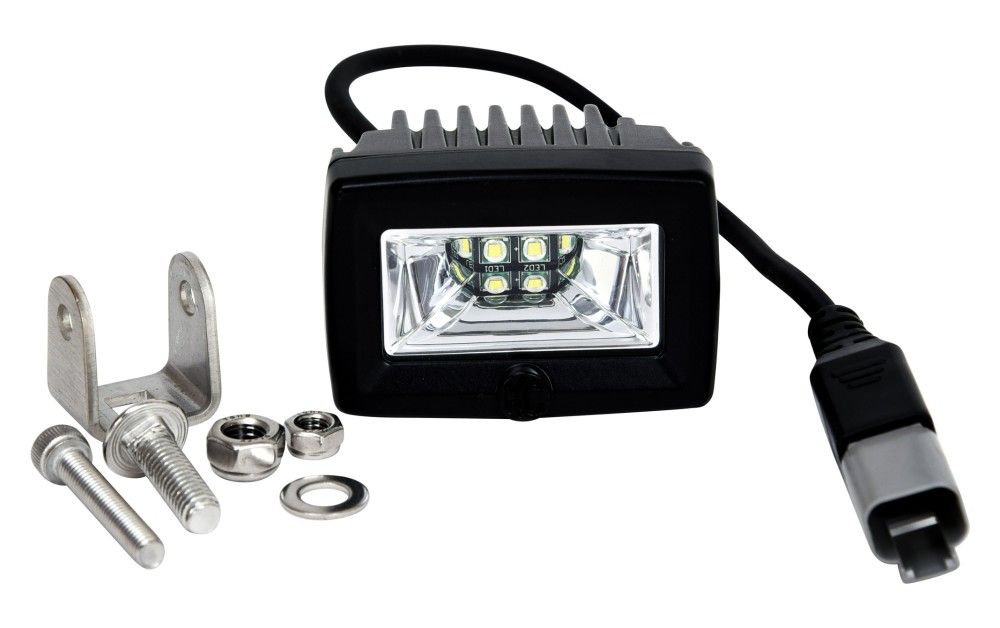 KC HiLites 2" C-Series C2 LED - 2-Light System - 20W Flood Beam