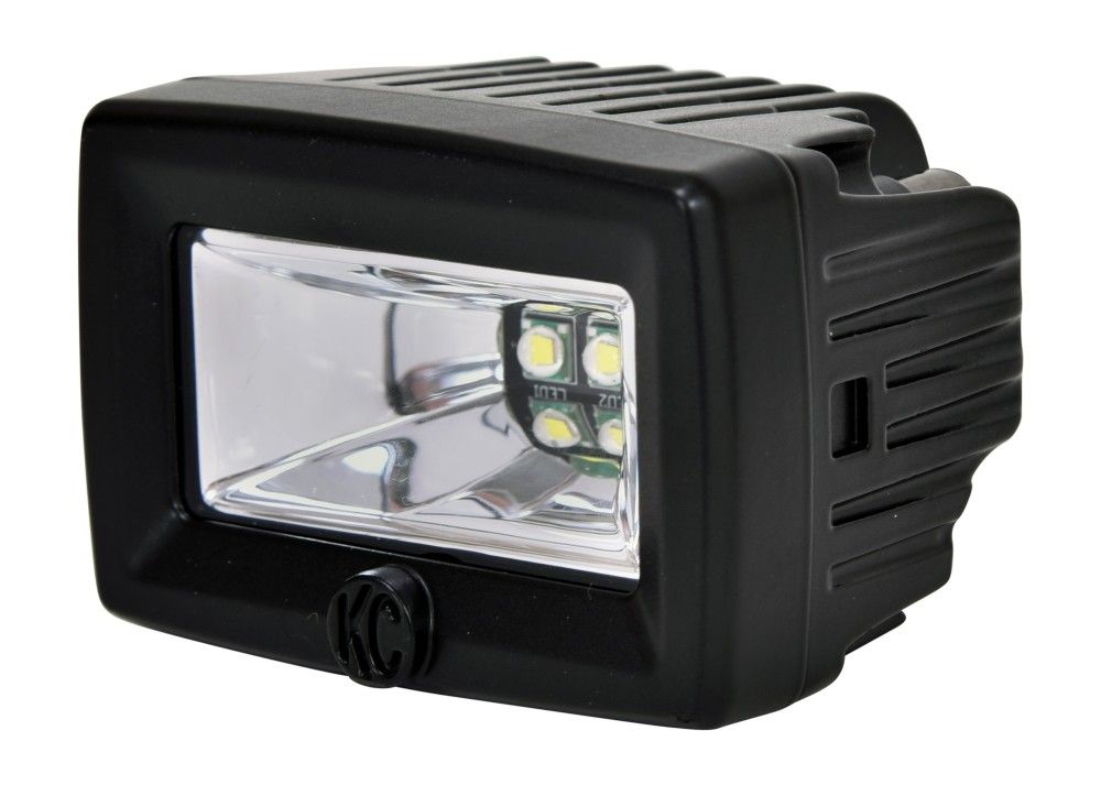 KC HiLites 2" C-Series C2 LED - 2-Light System - 20W Flood Beam