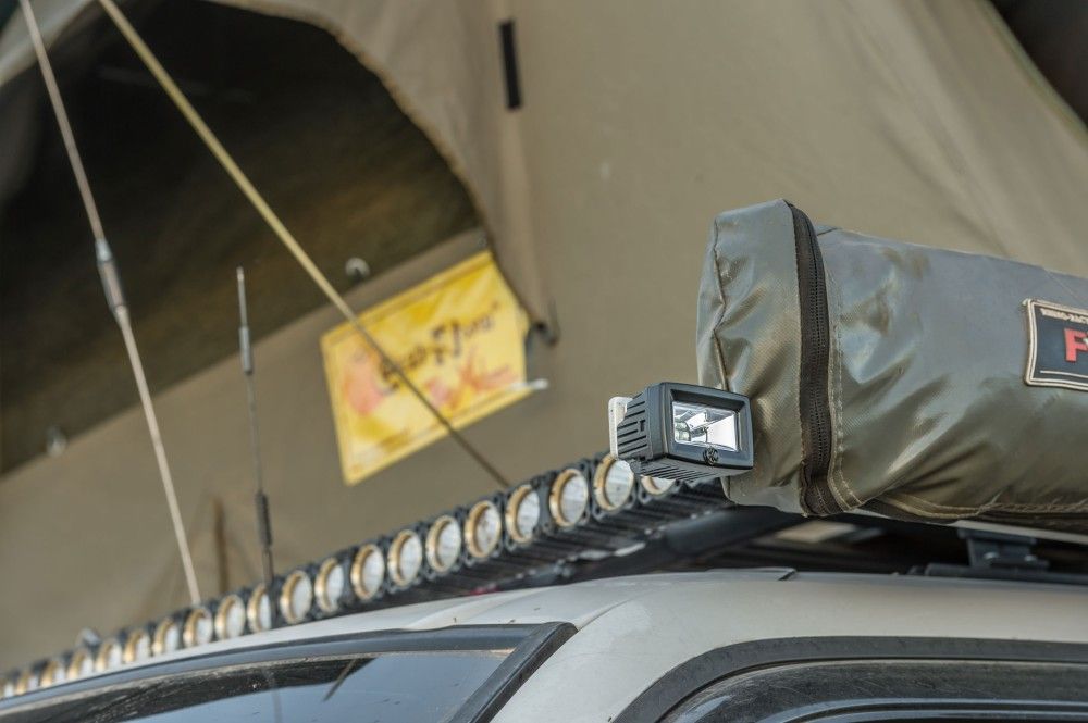 KC HiLites 2" C-Series C2 LED - 2-Light System - Backup - 20W Flood Beam