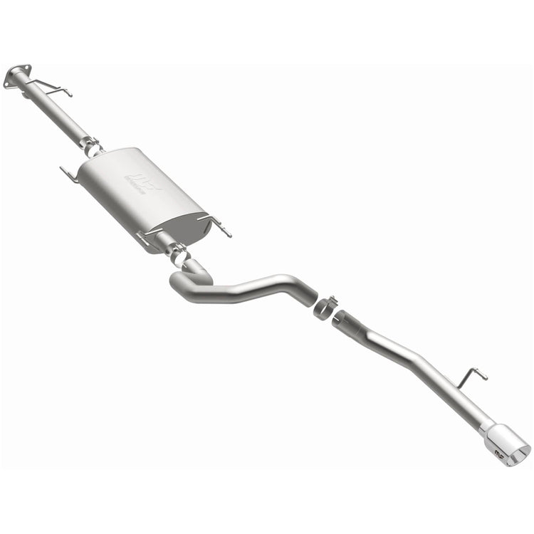 MagnaFlow 2010-2024 Toyota 4Runner Street Series Cat-Back Performance Exhaust System Front View