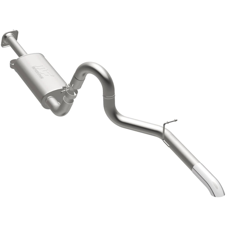 MagnaFlow 2004-2006 Jeep Wrangler Street Series Cat-Back Performance Exhaust System Front View