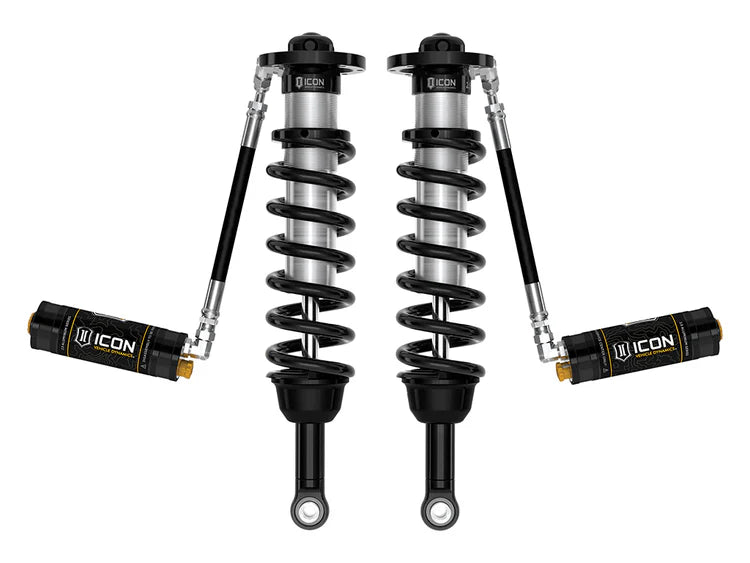 ICON 2025-2026 Toyota 4Runner 2WD, 1.25-3" Lift, Front, 2.5 Series Coilover Kit, Remote Reservoir w/ CDCV