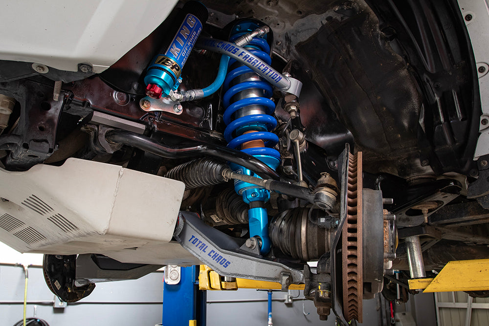 KDSS COMPATIBLE MID TRAVEL LIFT KIT W/ ADJUSTABLE COILOVER 3.0 INCH DIAMETER FRONT AND REAR SHOCKS - 5TH GEN 4RUNNER