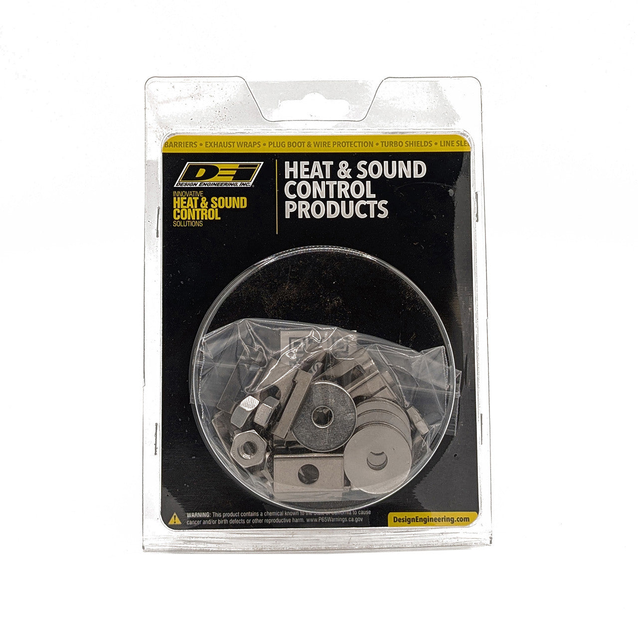 Heat Shield Mounting Kit - 8-Pack Front View