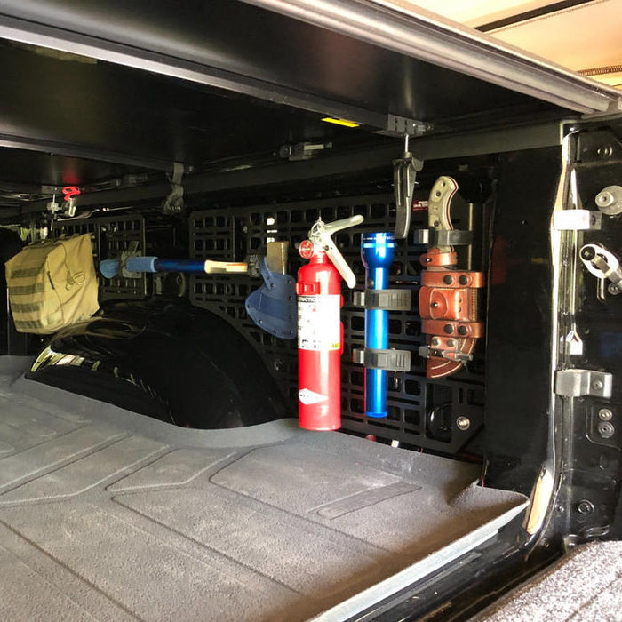 Bedside Rack MOLLE Panel System | RAM 1500 (2019+) Front View