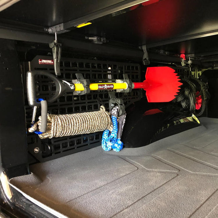 Bedside Rack MOLLE Panel System | RAM 1500 (2019+) Front View