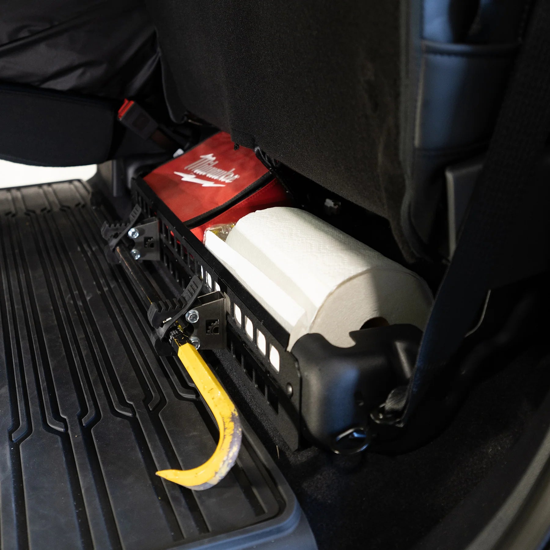SEAT BOTTOM DIVIDER PANEL | 2015+ F-150 & RAPTOR & 2017+ SUPER DUTY Display in Vehicle