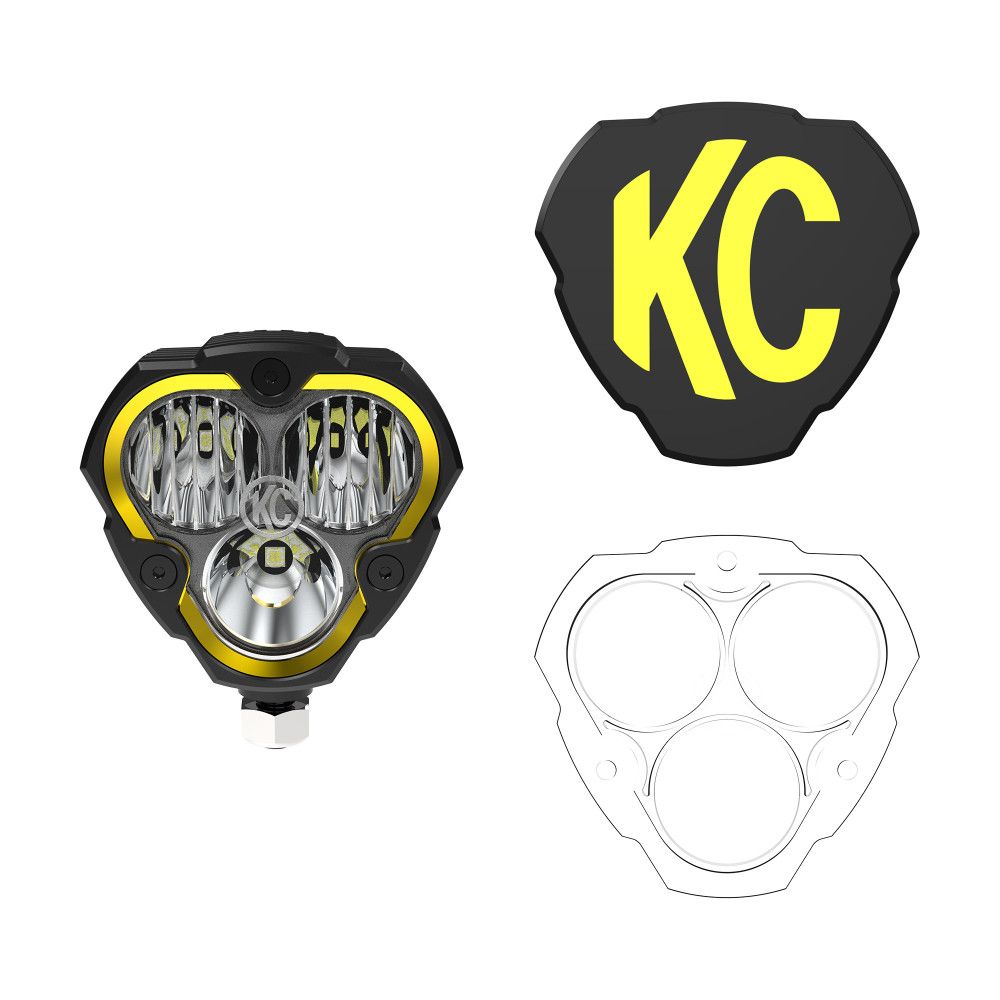 KC HiLites FLEX ERA 3 - Single Master LED Light Pod Kit