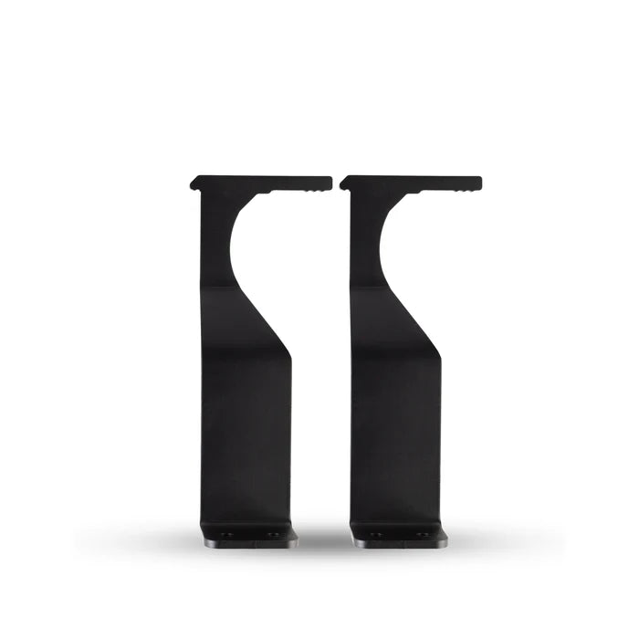 128L Rigid Mounts Front View Black