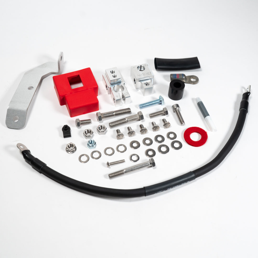 2015-2020 Ford F150/Raptor Complete Billet Battery Terminal Kit