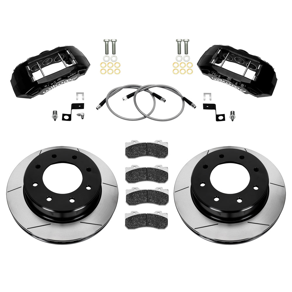 F250/F350 | TX6-DM Big Brake Truck Front Brake Kit | 2011-2012 Front View