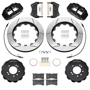 Forged Narrow Superlite 6R Big Brake Front Brake Kit (Hat) Skyline R33/R34 | 18" Wheel Diameter Minimum