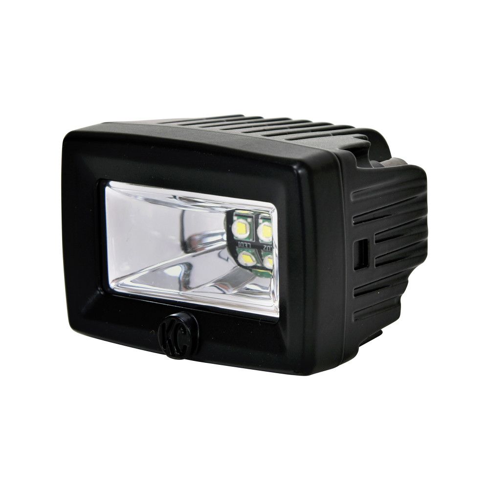 KC HiLites 2" C-Series C2 LED - Single Light - Backup - 20W Flood Beam