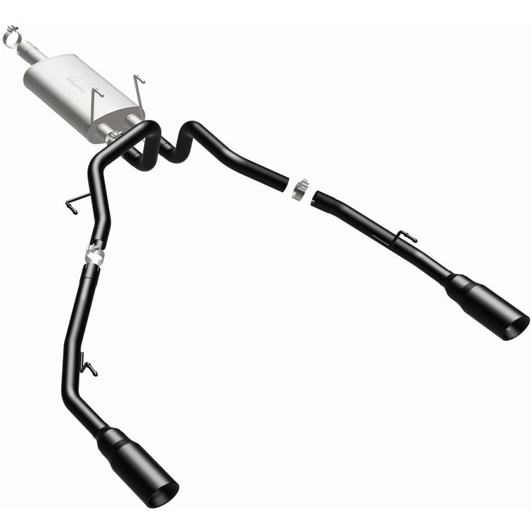 MagnaFlow Street Series Cat-Back Performance Exhaust System 15363 Front View