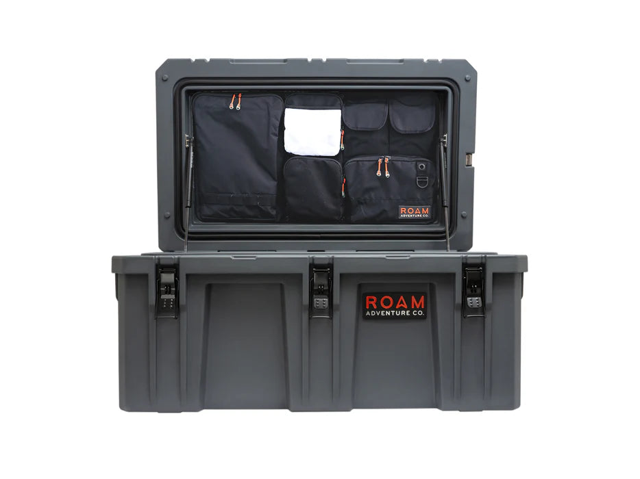 160L Lid Organizer Front View Black