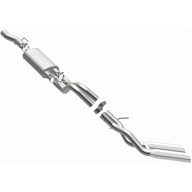 MagnaFlow 2010-2014 Ford F-150 Street Series Cat-Back Performance Exhaust System Front View