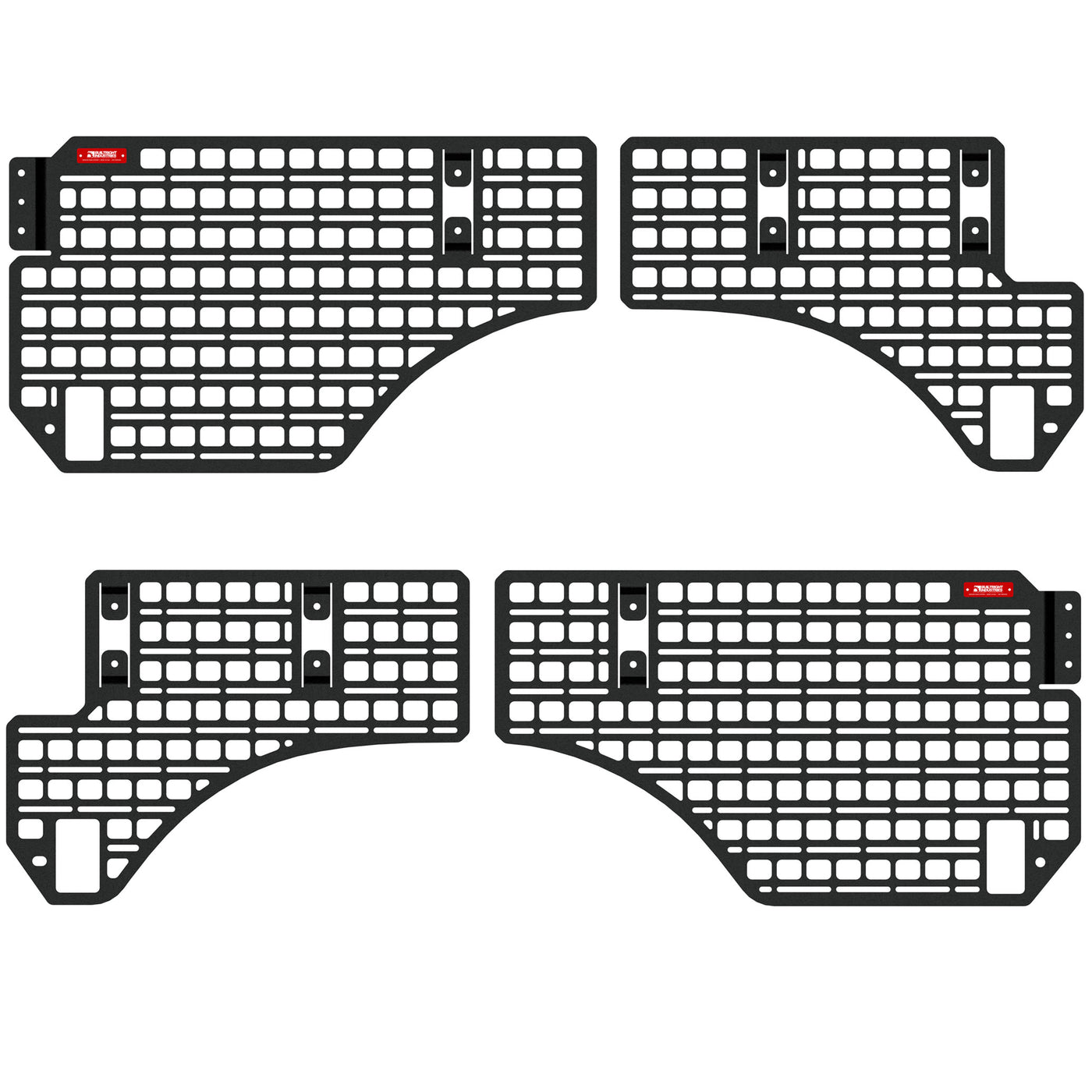 Bedside Rack MOLLE Panel System | RAM 1500 (2019+) Front View