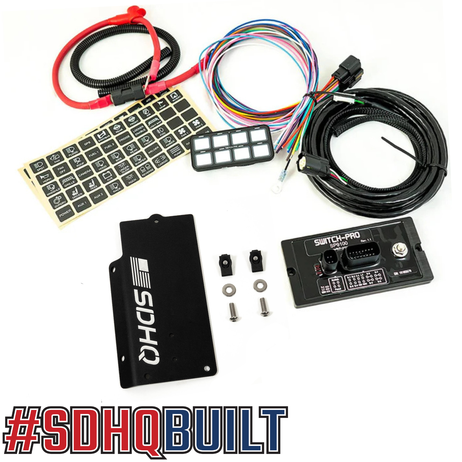 '14-21 Toyota Tundra SDHQ Built Complete Switch Pros SP-9100 Mounting Kit