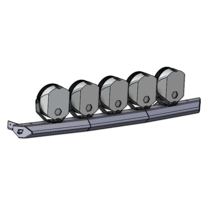 HD Chase Light Mount – Front Curved Pod / Light Bar Mount