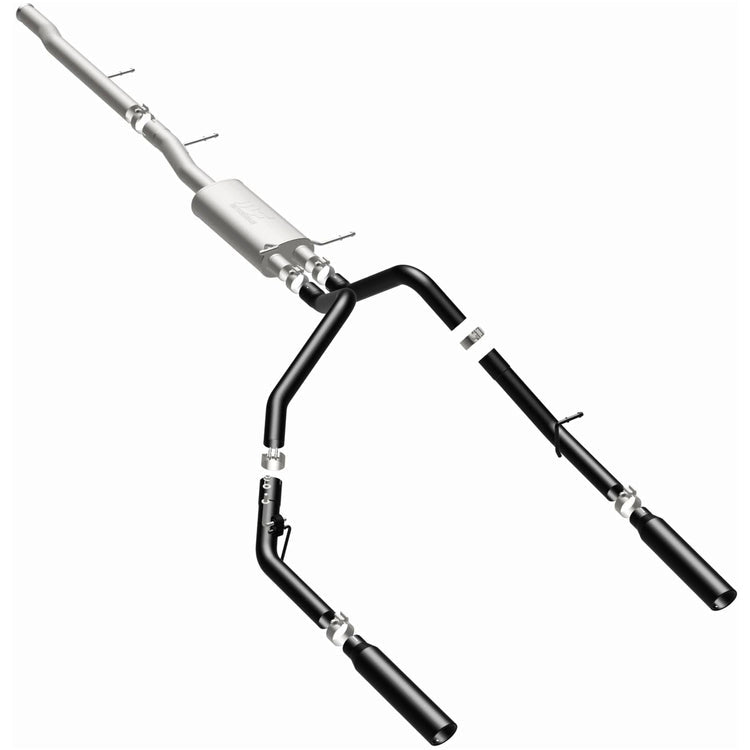 MagnaFlow Street Series Cat-Back Performance Exhaust System 15362 Front View