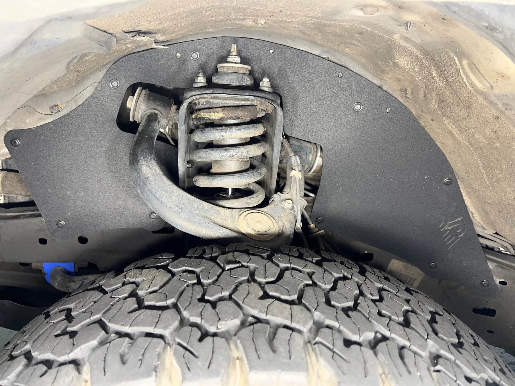 2005-2015 Toyota Tacoma Splash Guards Front View