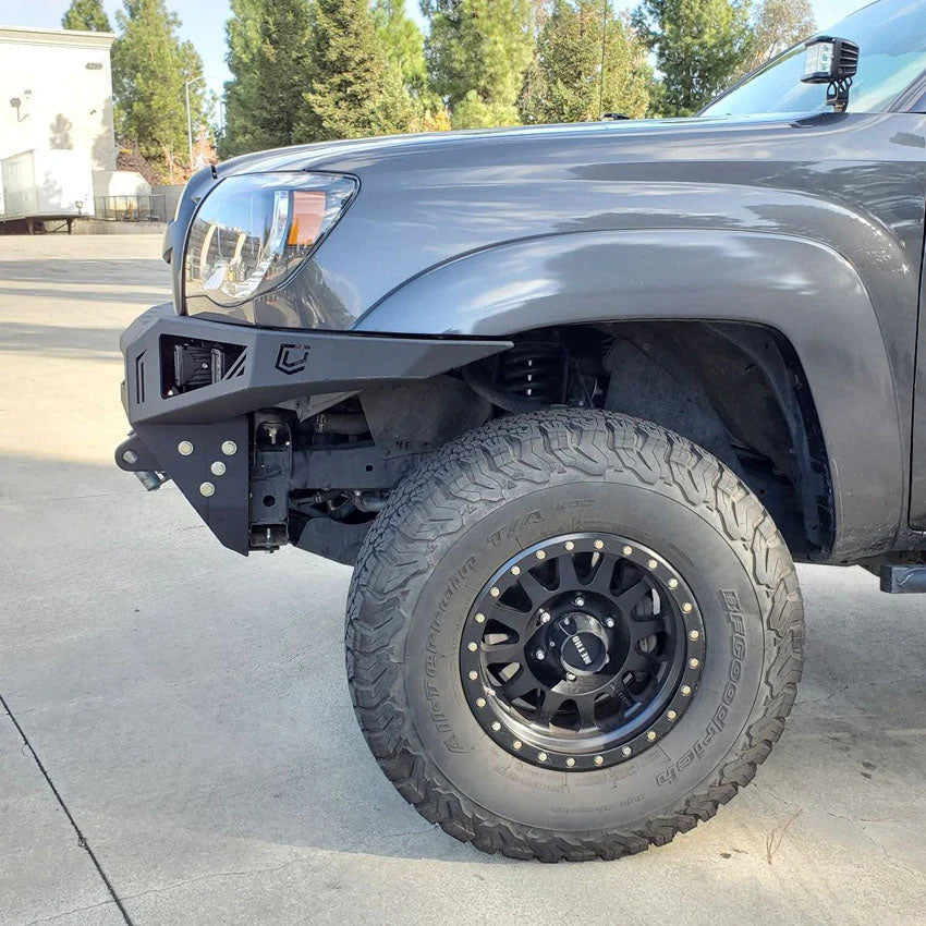2005-2011 TOYOTA TACOMA OCTANE FRONT WINCH BUMPER Front View