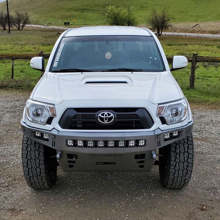 2012-2015 TOYOTA TACOMA OCTANE FRONT WINCH BUMPER Front View