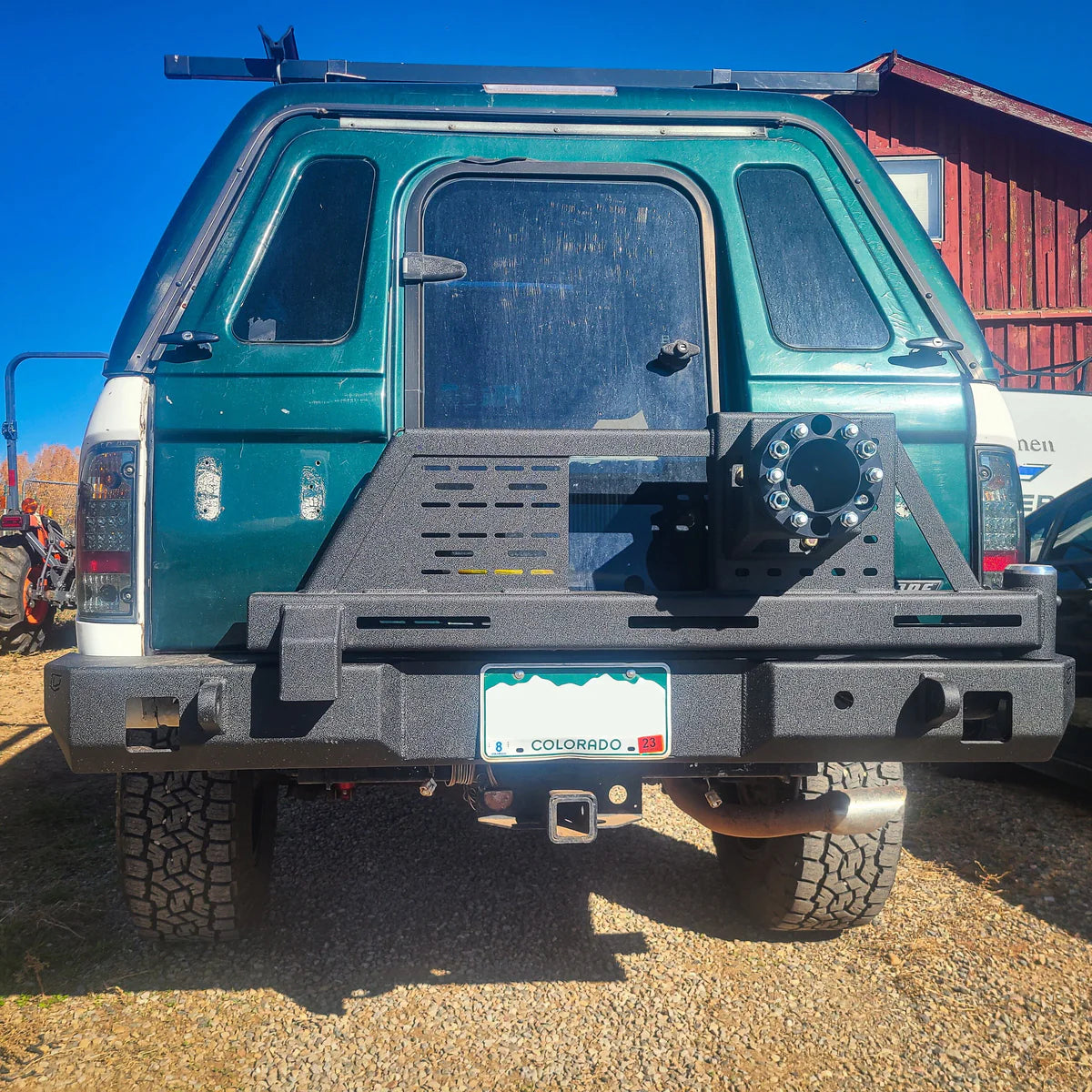 1995-2004 TOYOTA TACOMA SWING OUT REAR BUMPER Front View