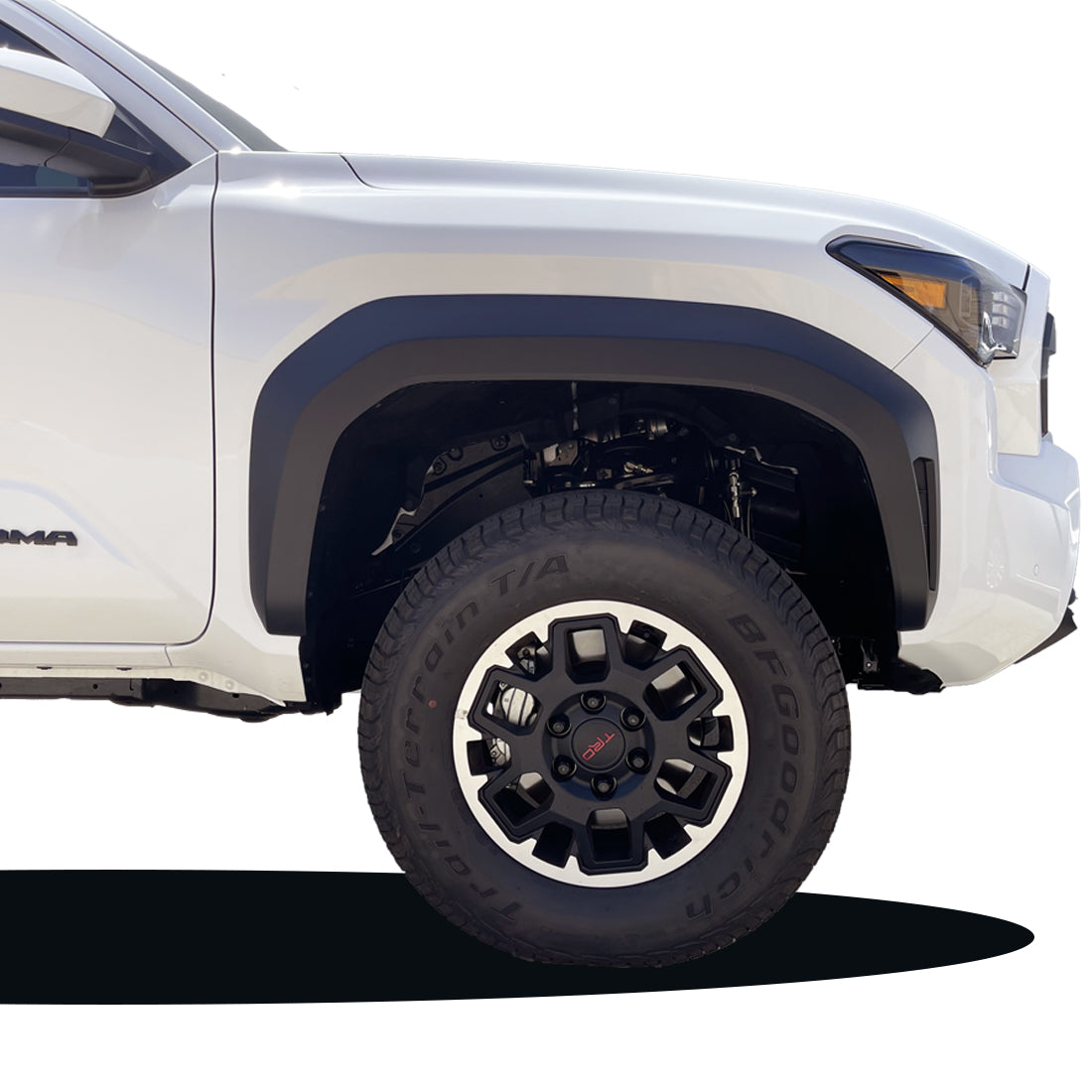 Radflo 2.5 Front Coilover Kit Toyota Tacoma 2024+ With Remote Reservoir 2″ Lift