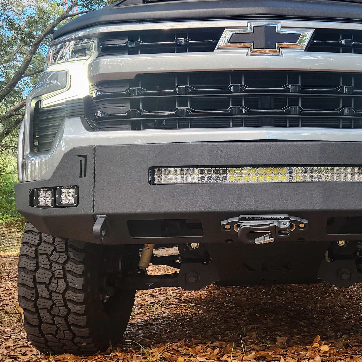 2022-2025 CHEVROLET SILVERADO 1500 OCTANE WINCH BUMPER Front View
