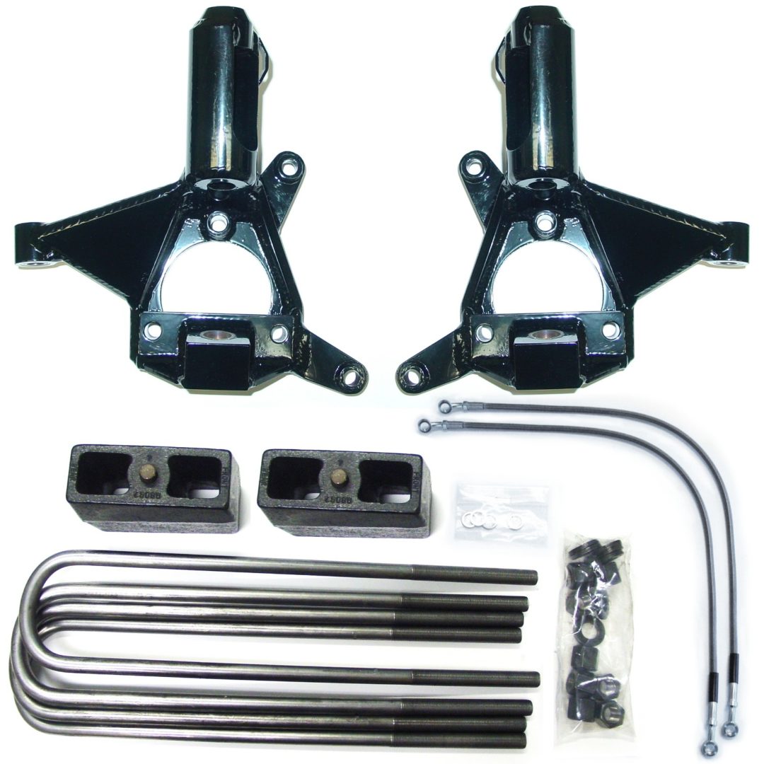 CST 07-18 GM 1500 2wd 3.5-5.5″ Stage 1 Suspension System (Cast Steel)