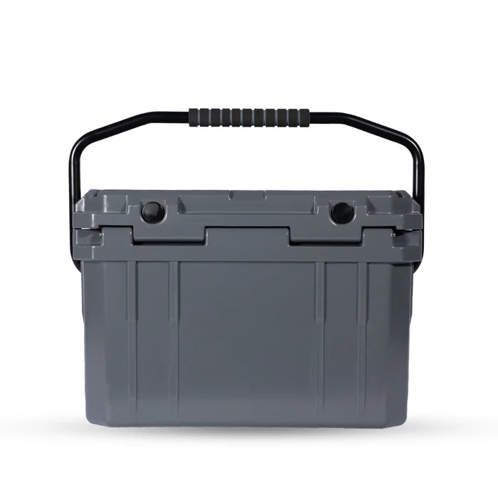 20QT Rugged Cooler Back View Grey
