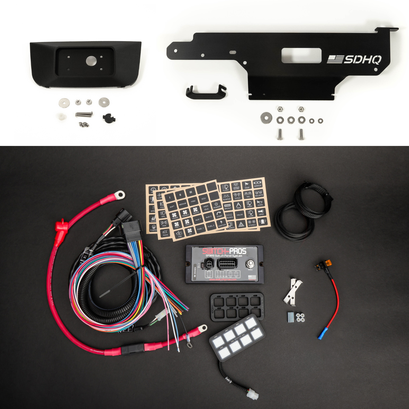 '21-24 RAPTOR COMPLETE SWITCH PROS KIT - SUNGLASS CONVERSION KEYPAD MOUNT