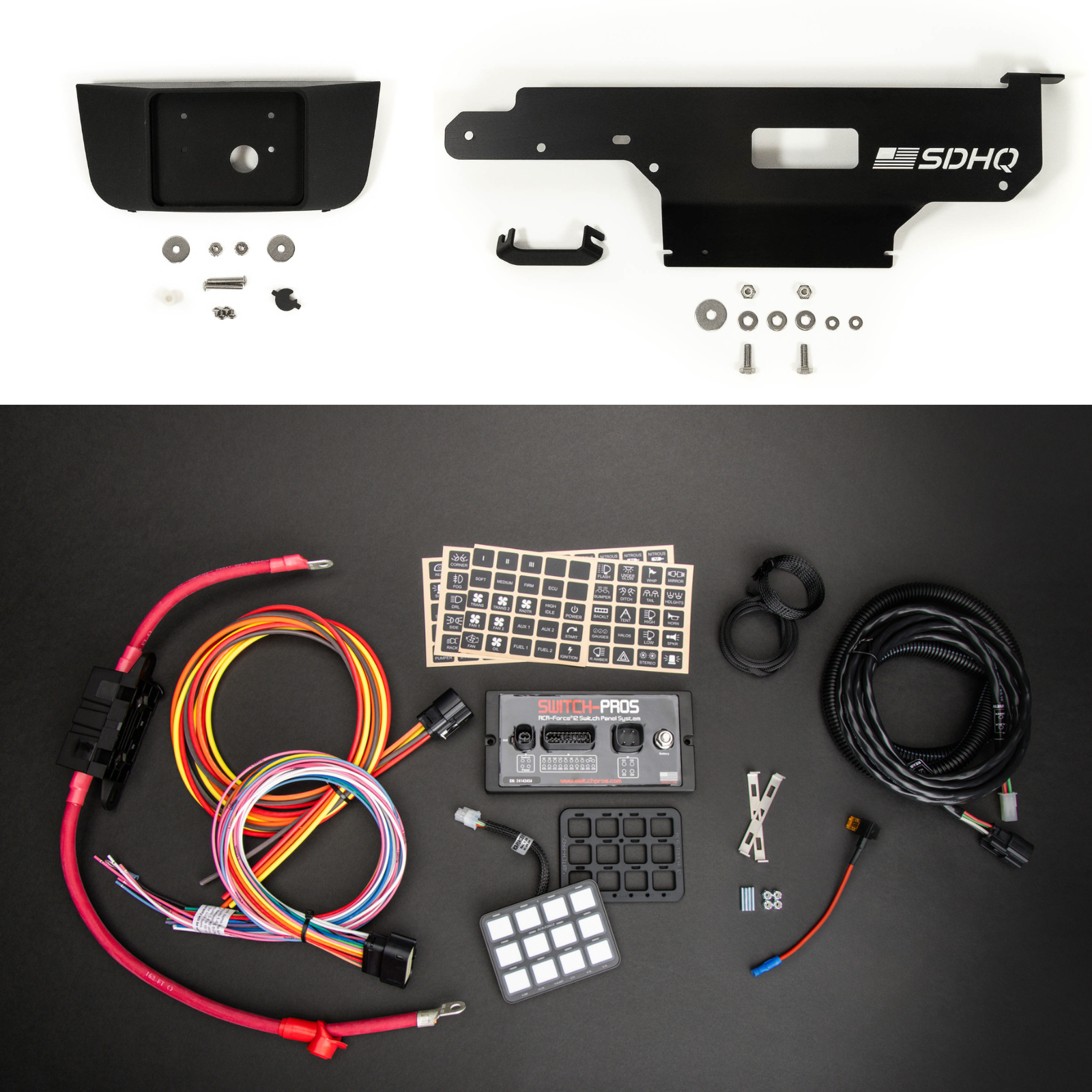 '21-24 RAPTOR COMPLETE SWITCH PROS KIT - SUNGLASS CONVERSION KEYPAD MOUNT