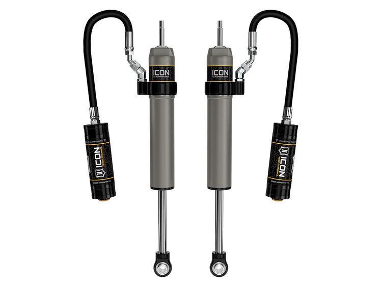 ICON 2025 Toyota 4Runner, 0-3” Lift, Rear, V.S. 2.5 Aluminum Series Shock Absorbers, Remote Reservoir, Pair