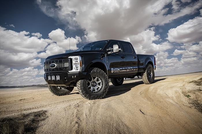 ICON 2023-2025 Ford F-250/F-350 Super Duty 4WD, Diesel, 4.5" Lift, Stage 4 Suspension System w/ Radius Arms