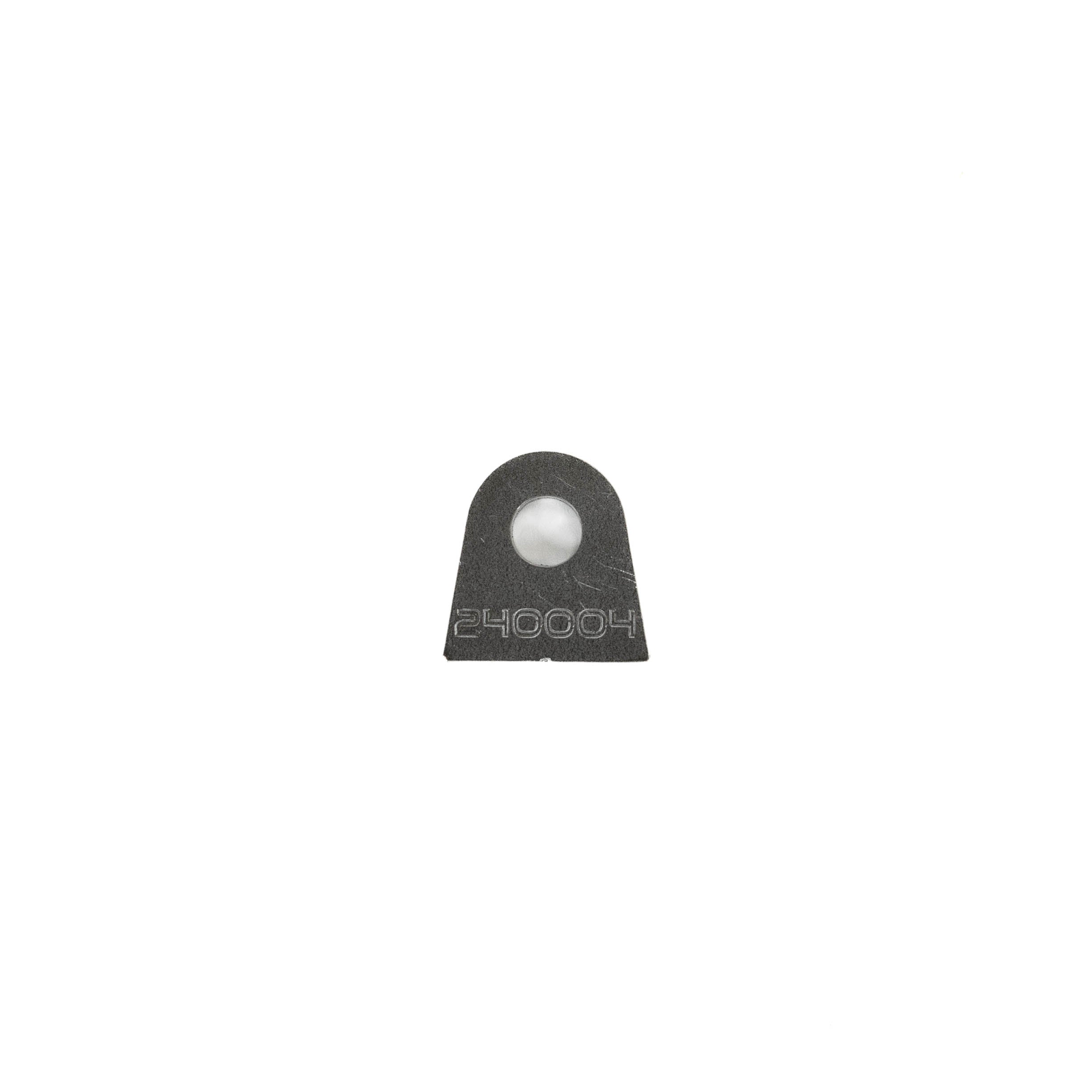 SDHQ Built Flat Tab | 0.100" Thick, 1/4" Bolt Hole, 1/2" Standoff