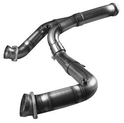 3" SS Competition Only Y-Pipe. 2011-2013 GM Truck 6.2L. Connects to OEM.
