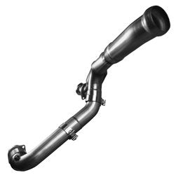3" SS GREEN Catted Y-Pipe. 2011-2013 GM Truck 6.2L. Connects to OEM.